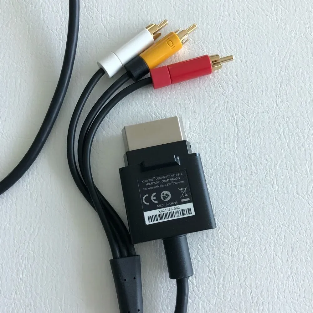 Xbox 360 Microsoft Composite Audio/Video Cable